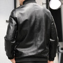 Jaqueta Casual Masculina Gola Alta de Inverno